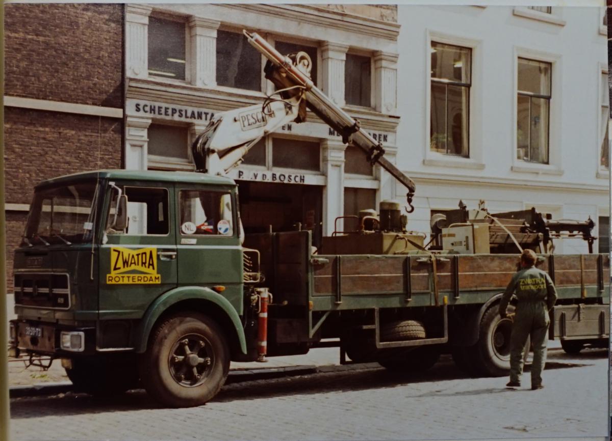 Moving machinery after taking over our last competitor